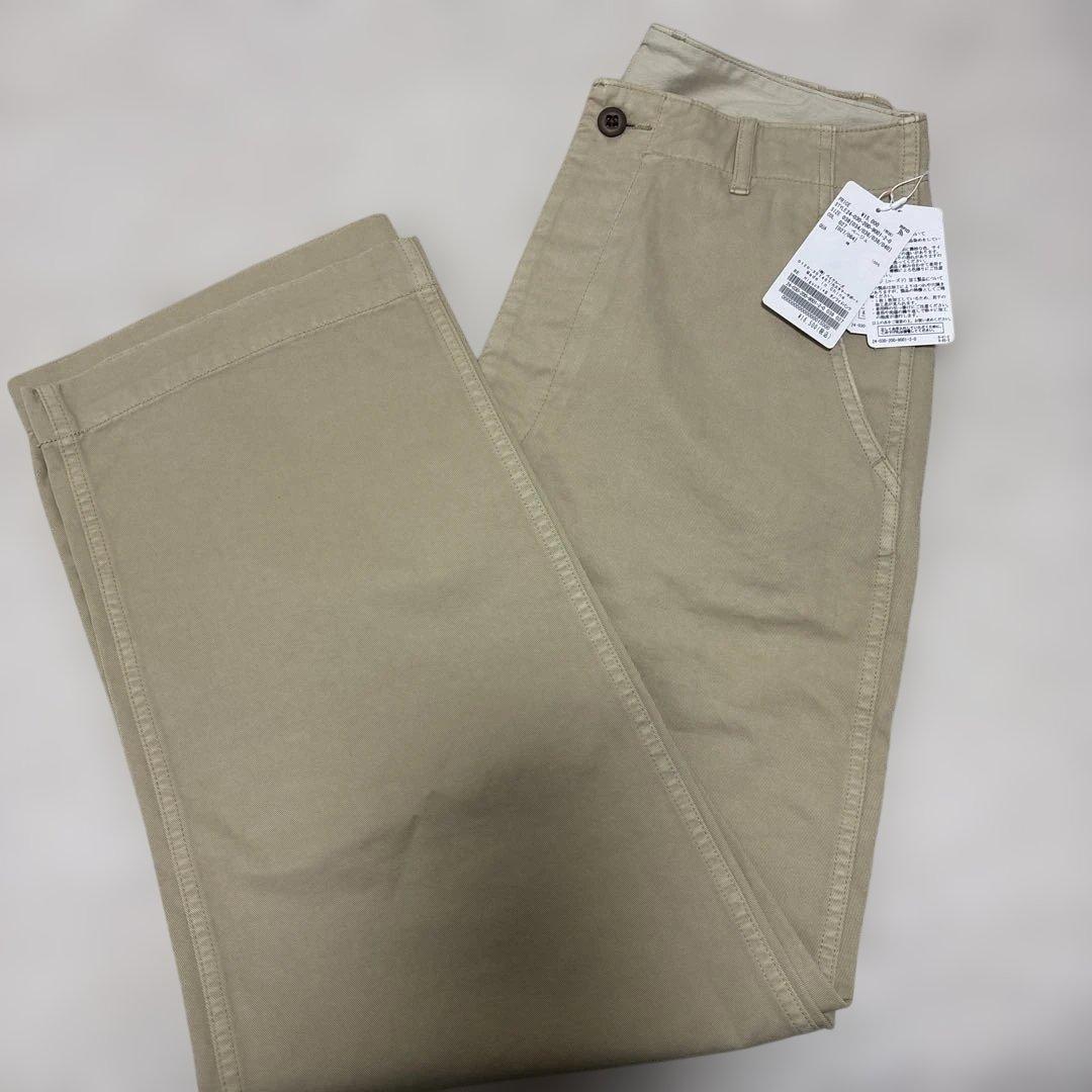 ❣️新品未使用❣️Spick＆S pan ベージュ コットン ワイドパンツ