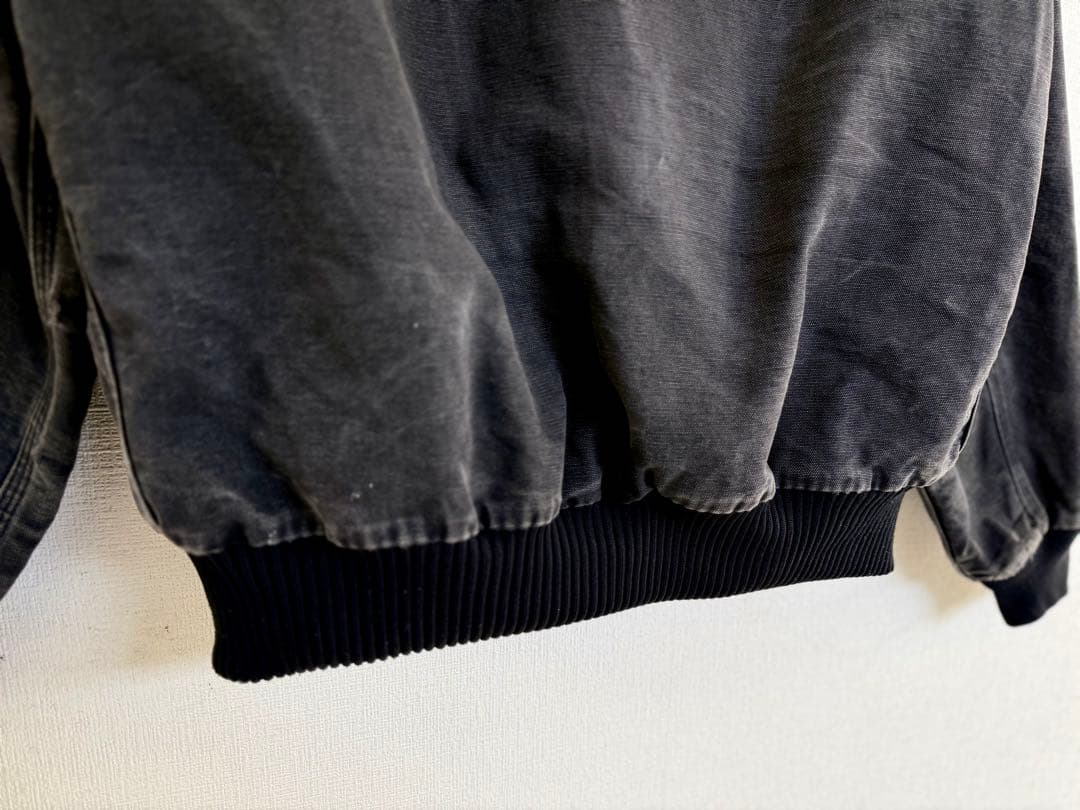 超超スペシャル 80s カーハート サンタフェジャケット XL ブラック 黒