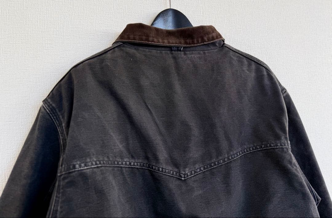 超超スペシャル 80s カーハート サンタフェジャケット XL ブラック 黒