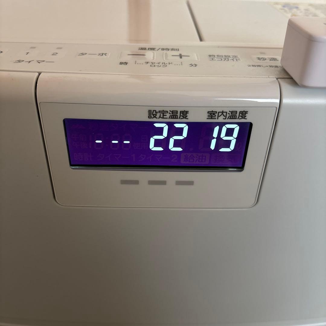 【日本製】コロナ石油ファンヒーター15-20畳　遠隔で延長ボタンを操作可