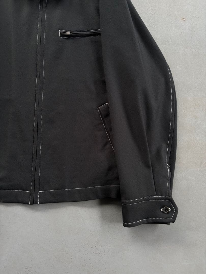 96ss COMME des GARÇONS HP 白ステッチ ジップアップ