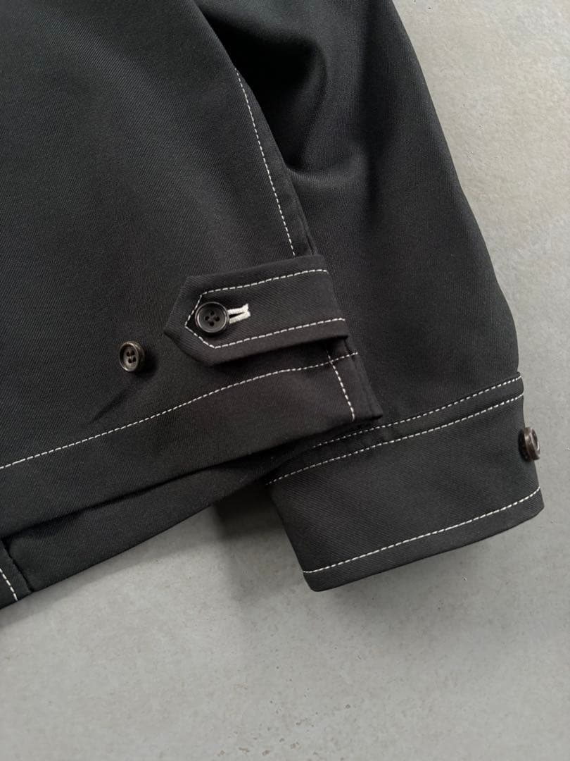 96ss COMME des GARÇONS HP 白ステッチ ジップアップ