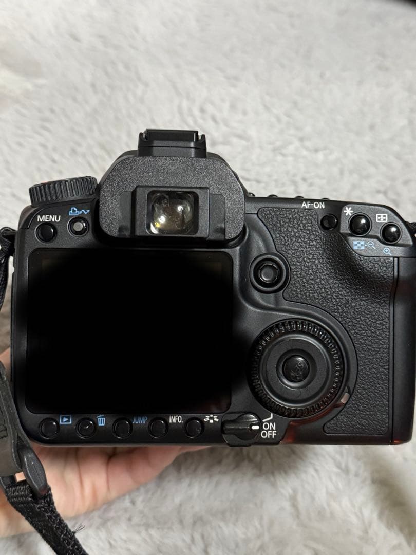 Canon 一眼レフカメラ EOS40D 望遠レンズ付き ストロボ付き カバン付