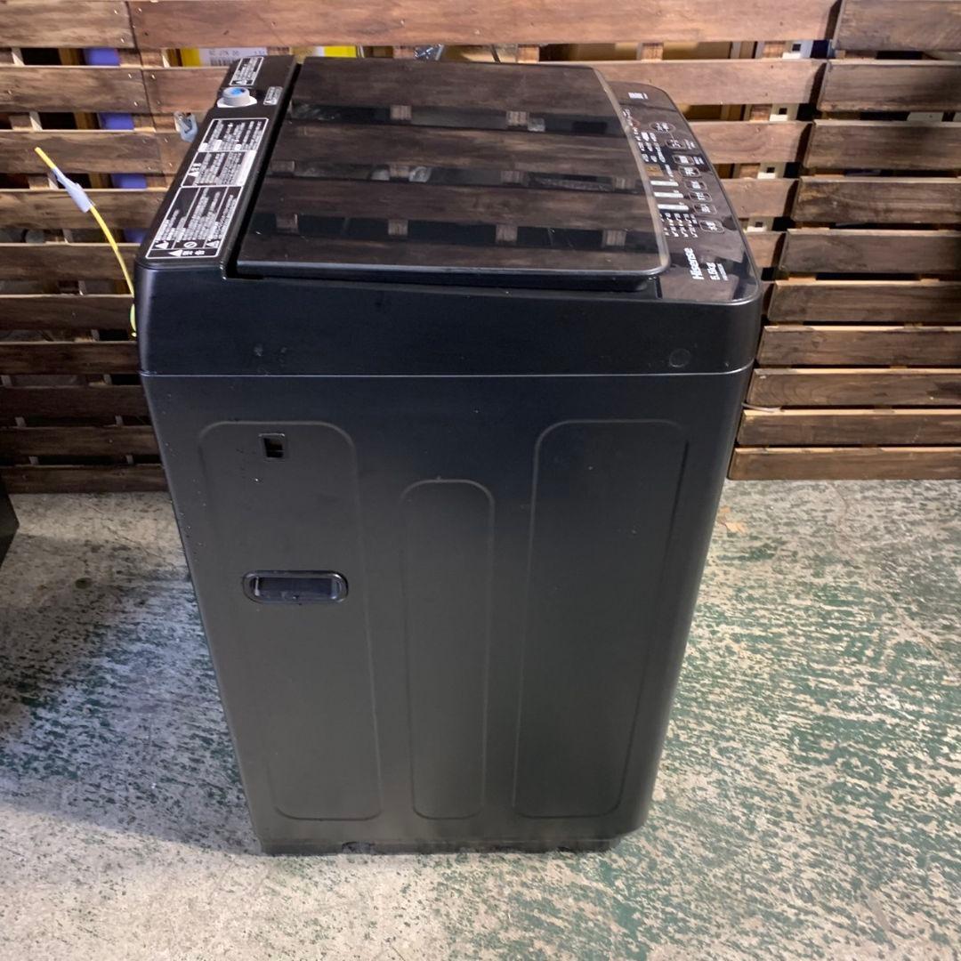 I560\" 引き取り限定 Hisense 冷蔵庫/洗濯機 2点 ブラック