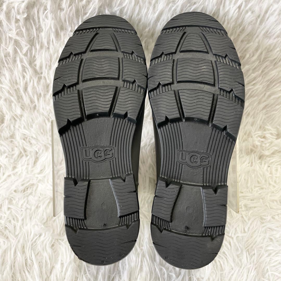 未使用級✨UGG DROPLETドロップレット レインブーツ グレー系 25.0