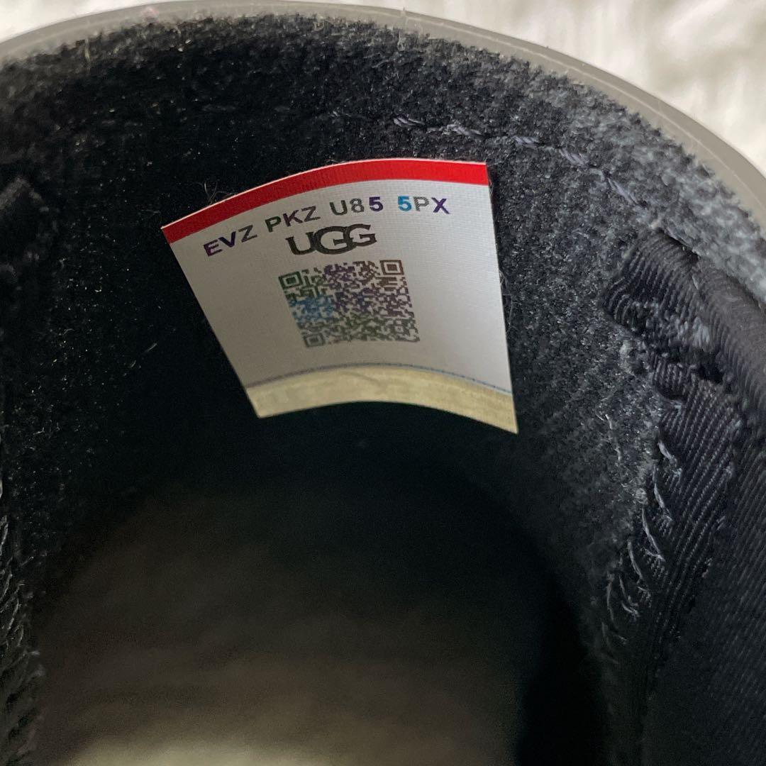 未使用級✨UGG DROPLETドロップレット レインブーツ グレー系 25.0