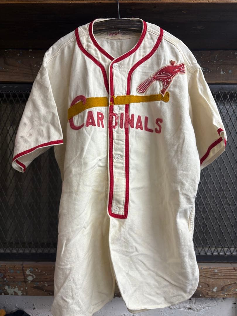 1960年代Rawlings カージナルス ビンテージベースボールシャツ