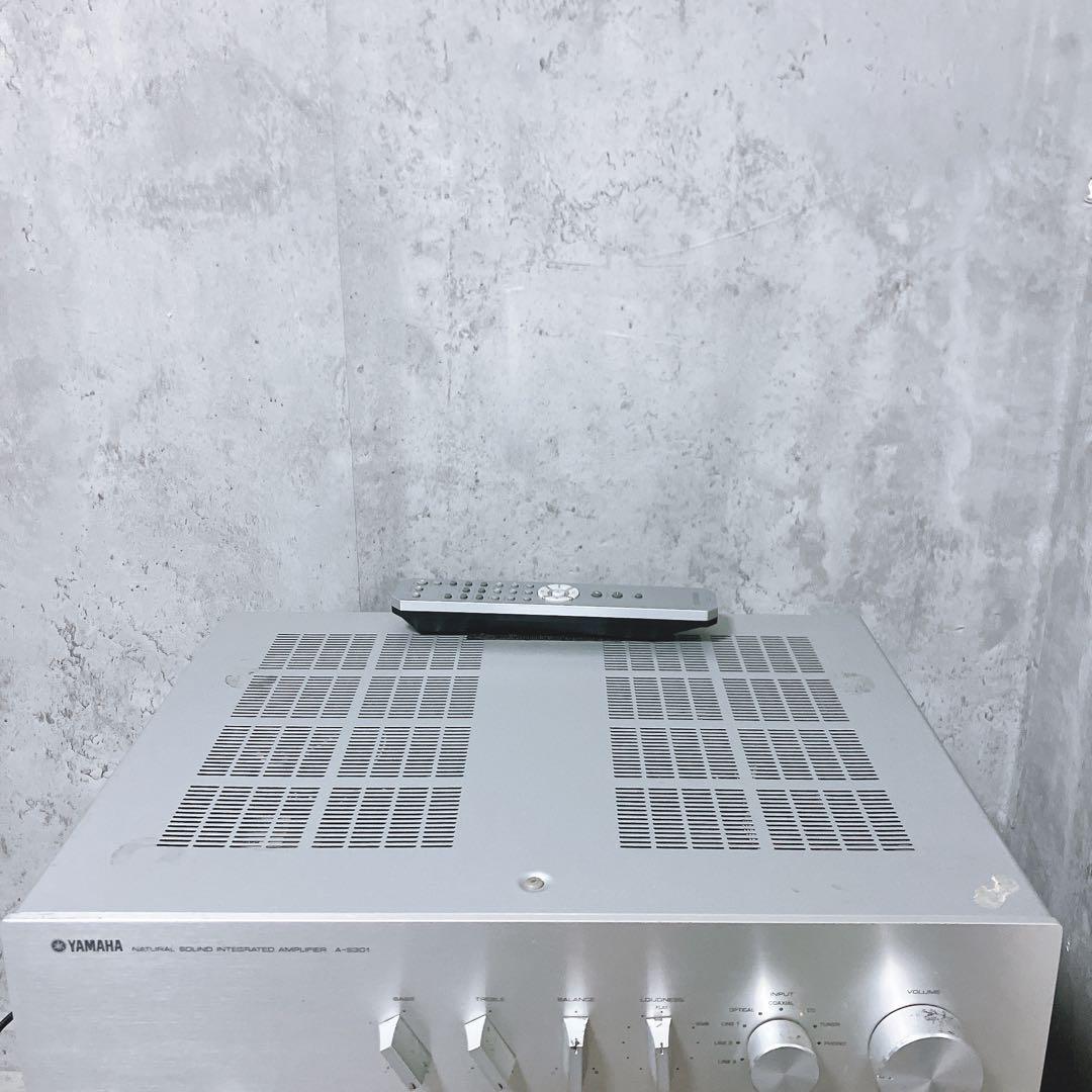 【希少】ヤマハ A-S301 プリメインアンプ リモコン付
