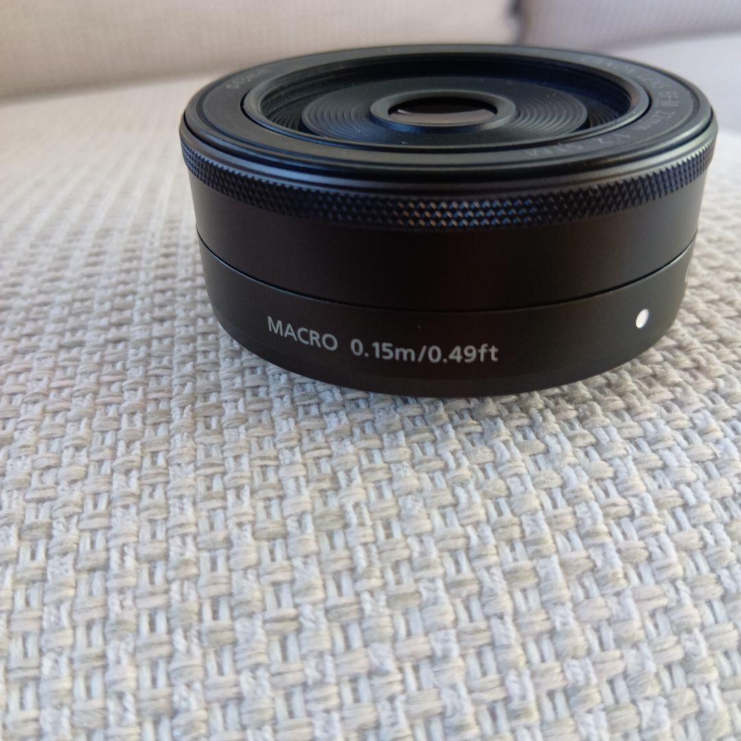 ☆極美品☆キャノン単焦点広角レンズEF-M22mmF2