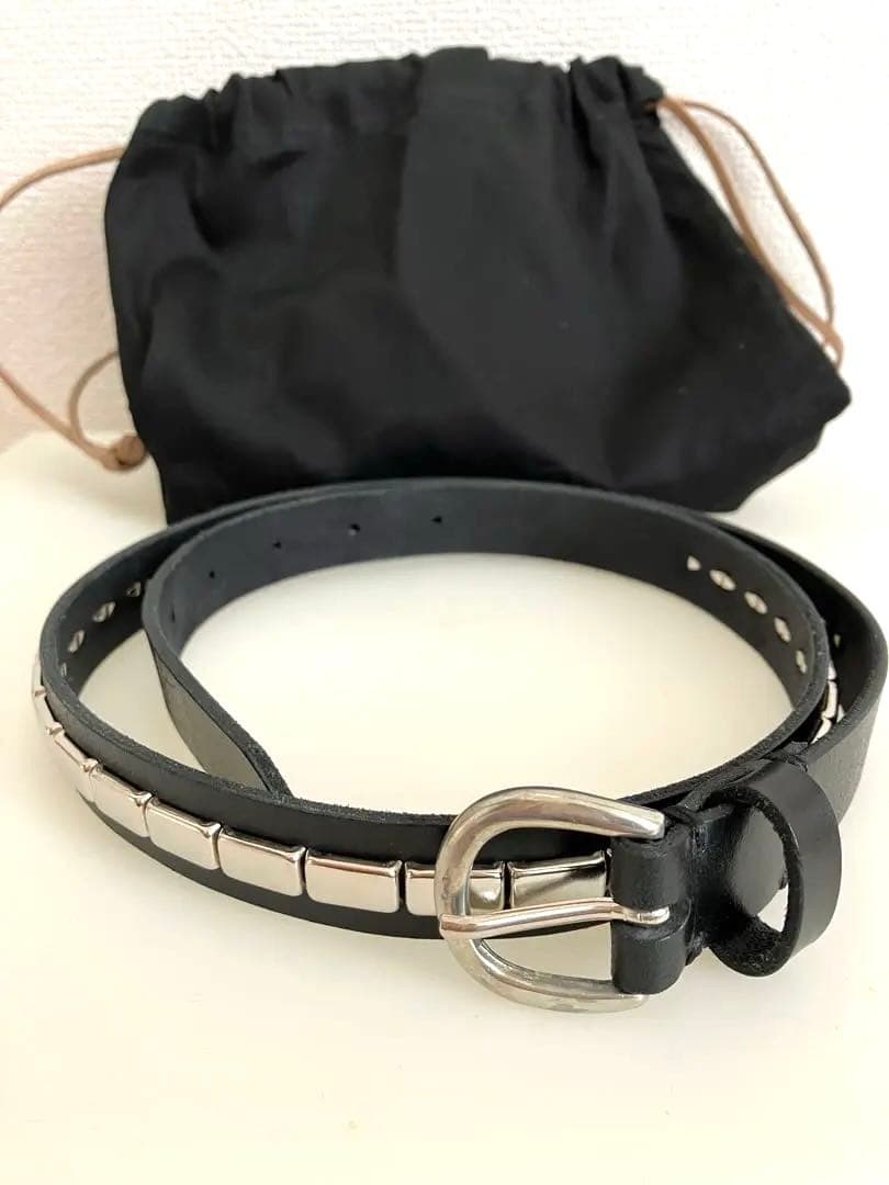 小物 OVY deci Bridle studs narrow belt M kaja