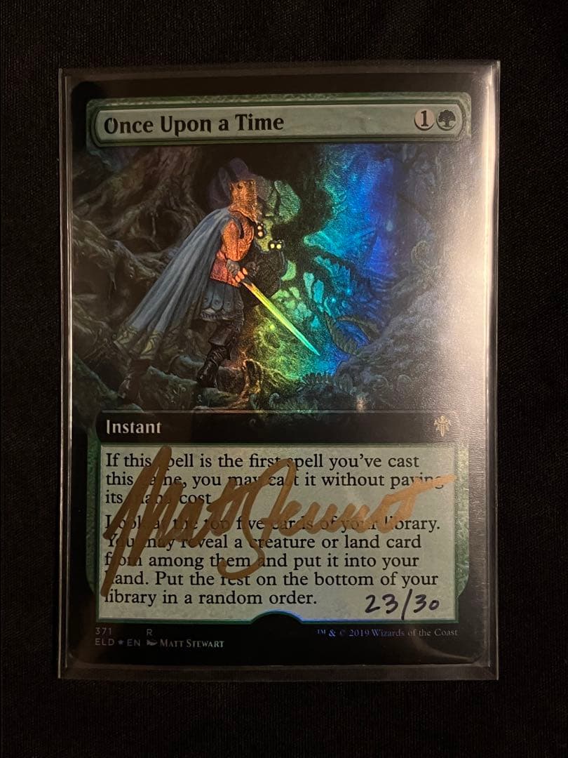 MTG むかしむかし　アーティストプルーフ　Once Upon a time