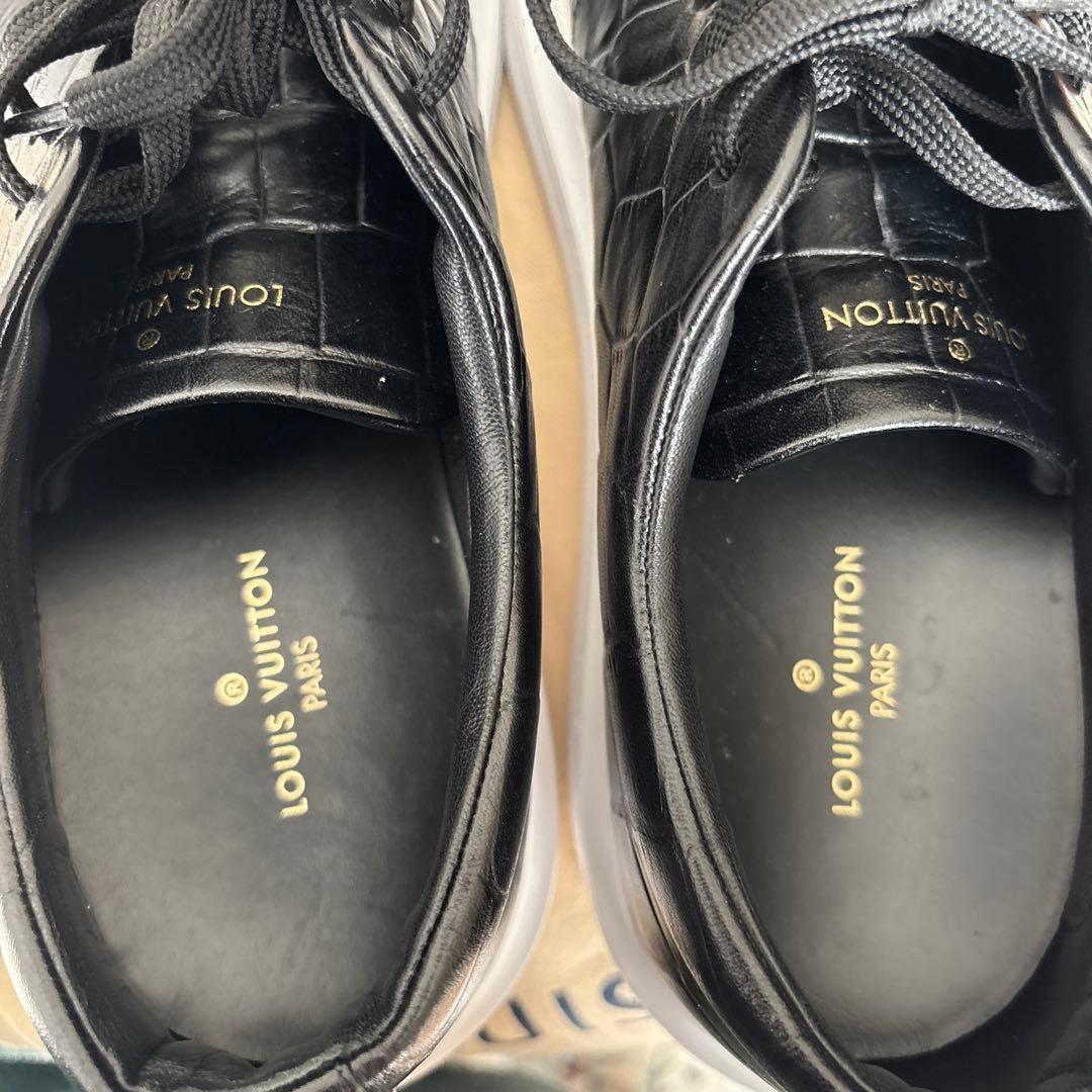 RO　Louis Vuitton ブラック スニーカー