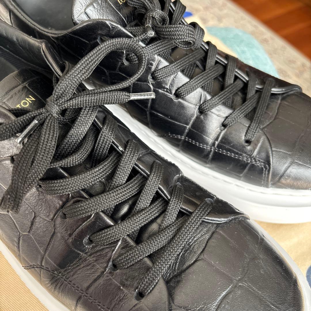 RO　Louis Vuitton ブラック スニーカー