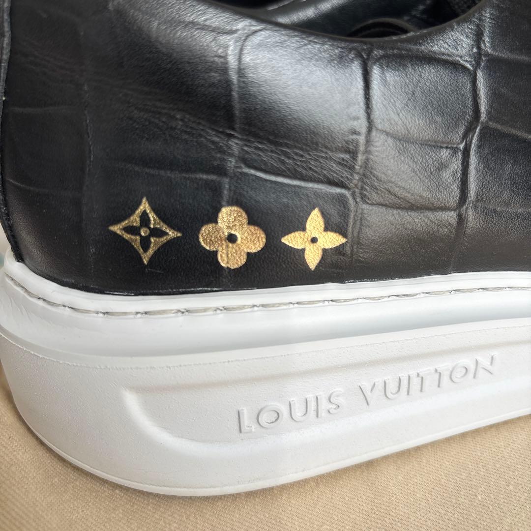 RO　Louis Vuitton ブラック スニーカー