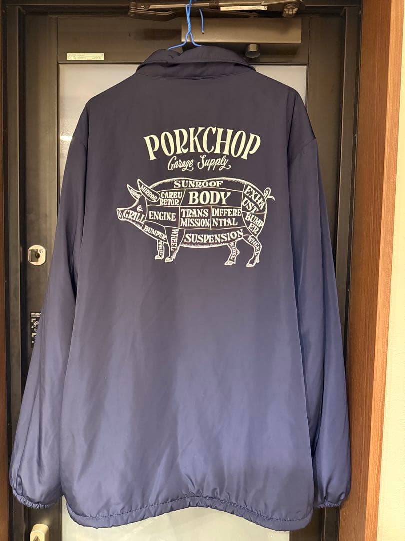 PORK CHOP GARAGE SUPPLY ボアコーチジャケット XL