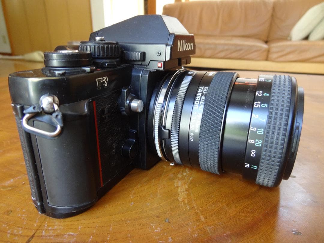 Nikon F3 フィルムカメラ TAMRON 52mmレンズ付き