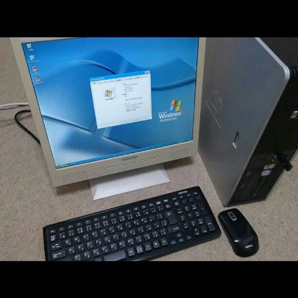 ♪送料無料♪HP デスクトップＰＣセット♪