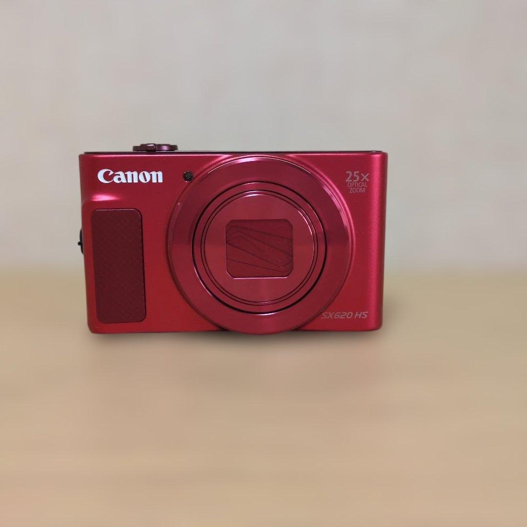 キャノン PowerShot SX620HS レッド