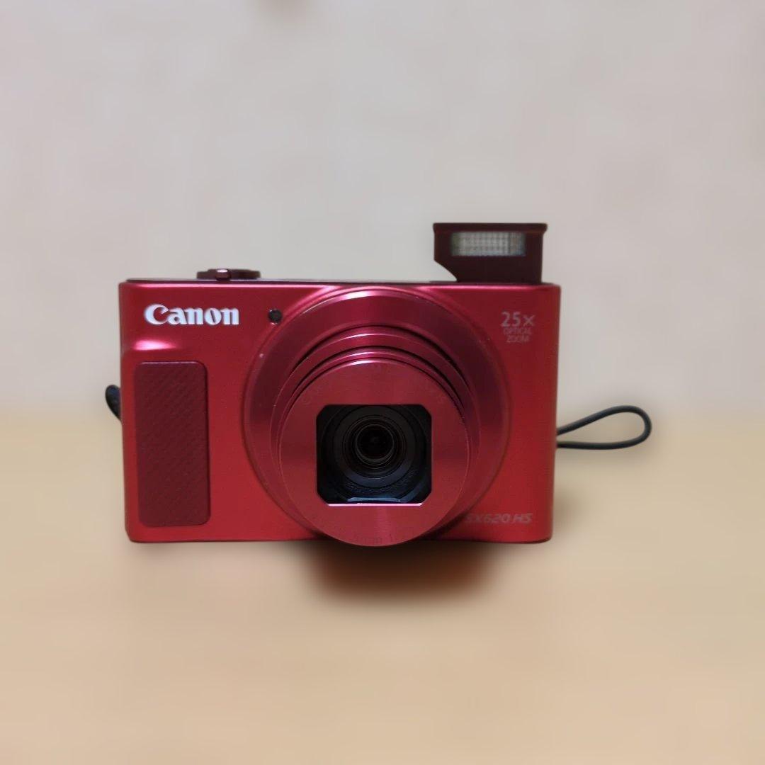 キャノン PowerShot SX620HS レッド