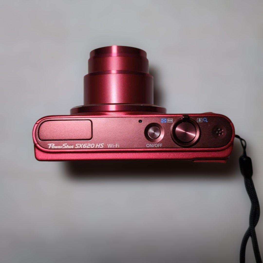 キャノン PowerShot SX620HS レッド