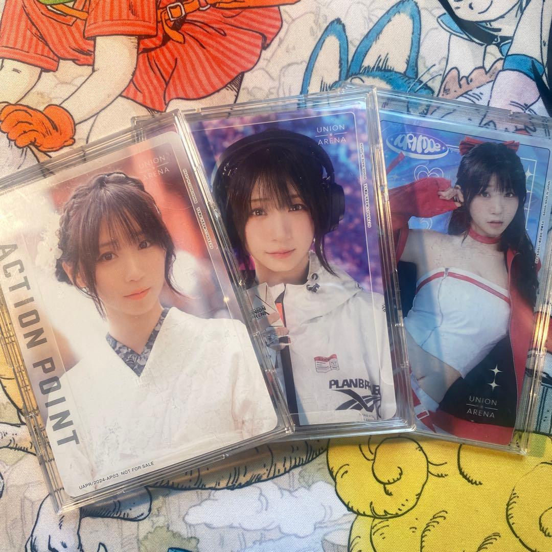 ACTION POINT 3枚セット UNION ARENA 伊織もえ