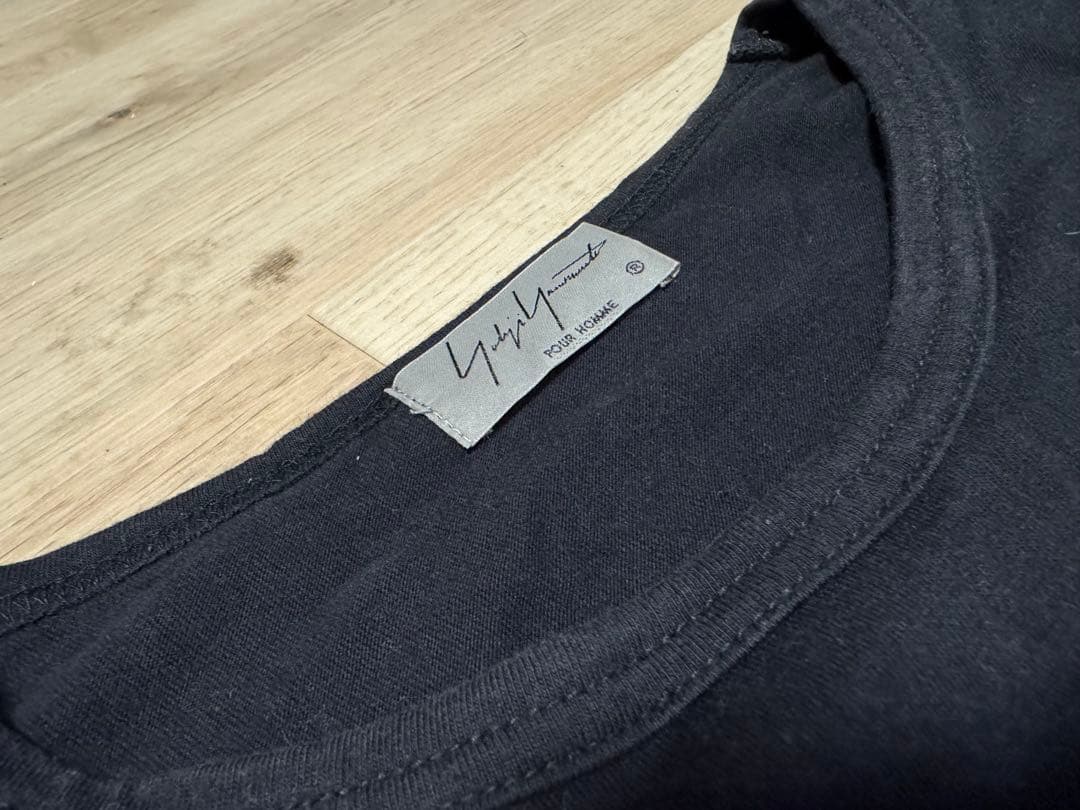 【希少】Yohji Yamamoto スタッフシャツ 黒 サイズ3