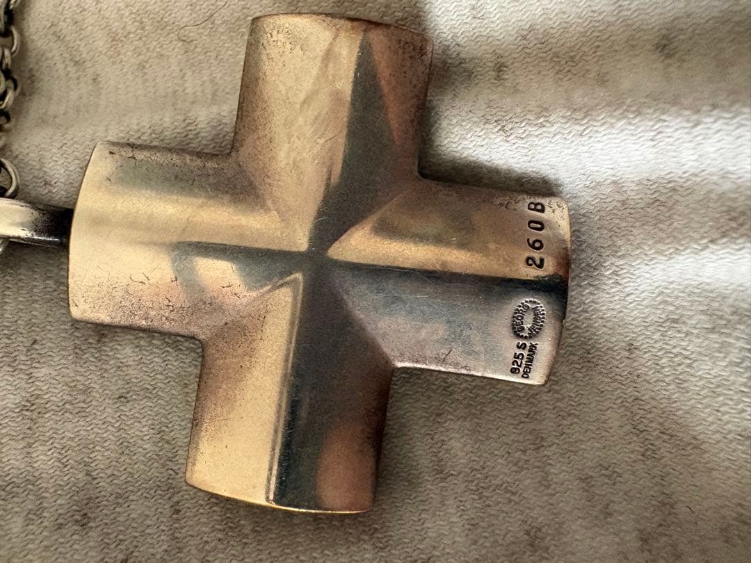 アクセサリー   silver cross pendant