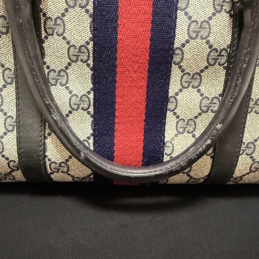 GUCCI グッチ ボストンバック 横幅33cm 旅行バック