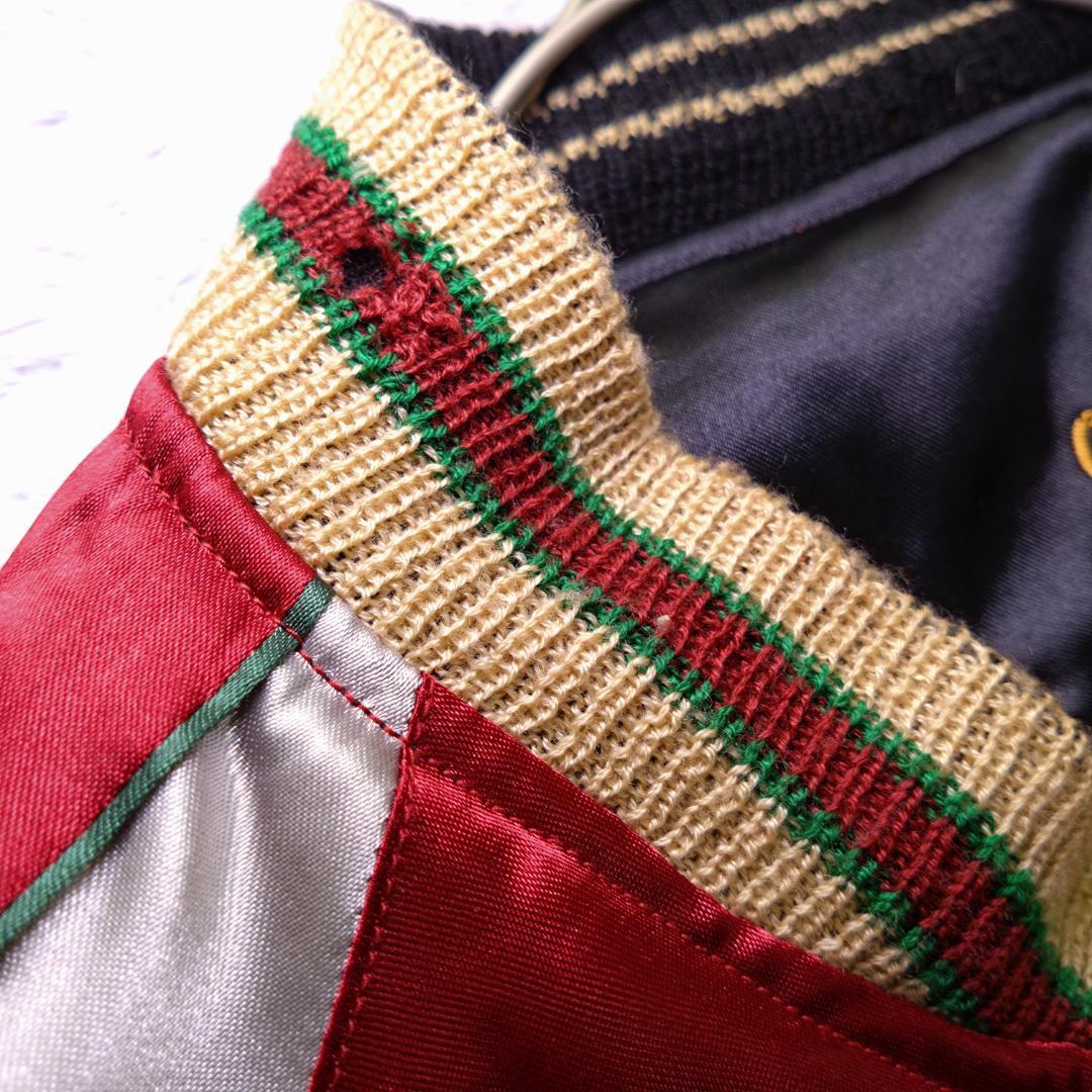 ゆ*と様 テーラー東洋、スカジャンMサイズ、リバーシブル、横須賀、虎、竜、五重塔