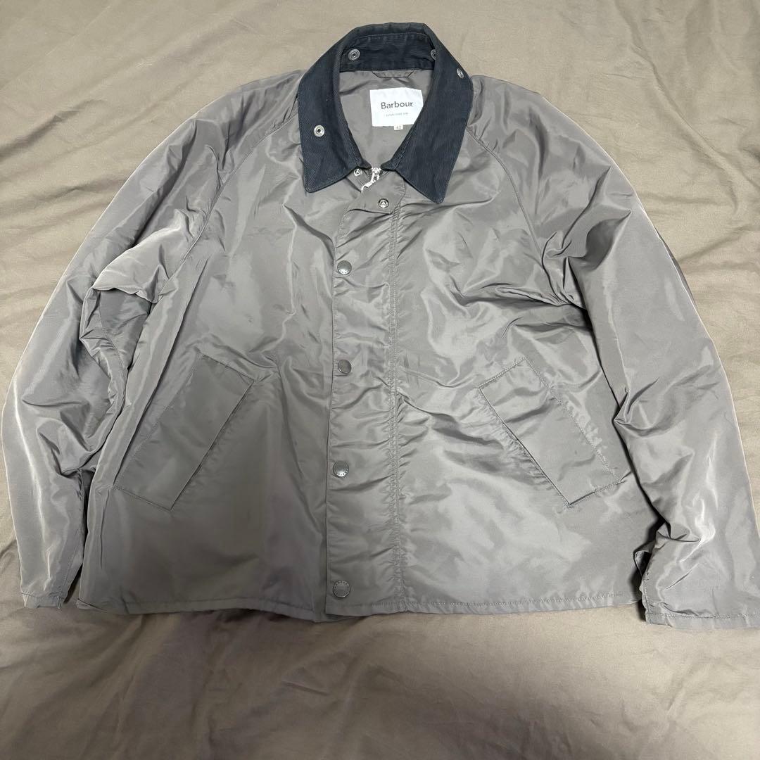 Barbour ナイロンジャケット 42 グレー
