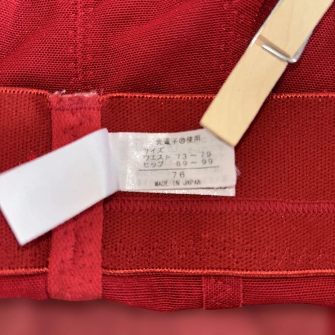 ララ　グラント　ハイウェストガードル　LOVE 76 レーストリム付き赤