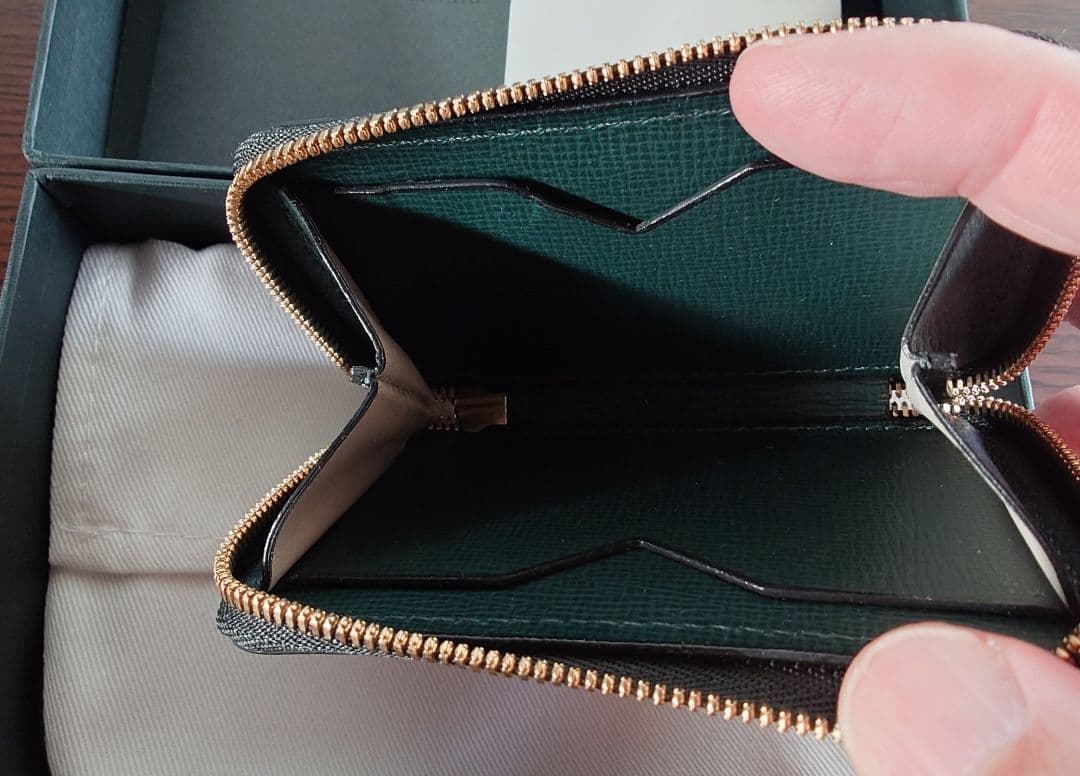 Valextra ラウンドジップケース