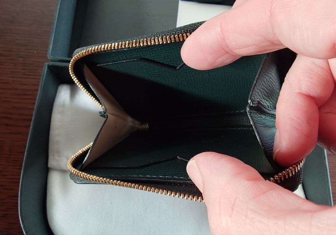 Valextra ラウンドジップケース