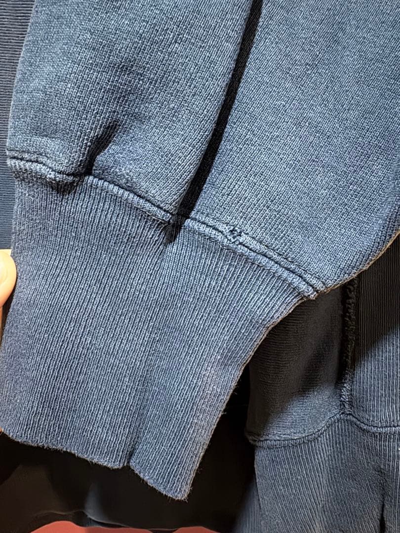 ネイビー　チャンピオン XL リバースウィーブ　スウェット　90s USA製