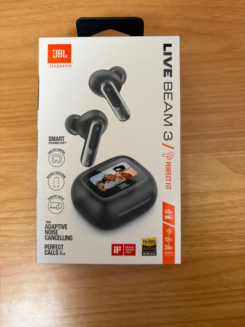 JBL LIVE BEAM 3 ワイヤレスイヤホン未開封