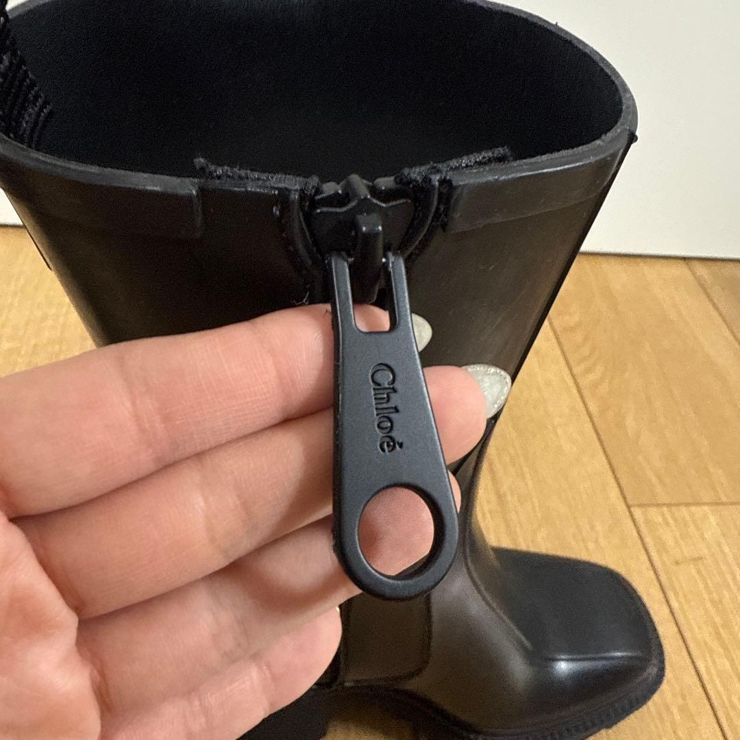 【Chloe】クロエBETTYレインブーツ 37 23.5センチ