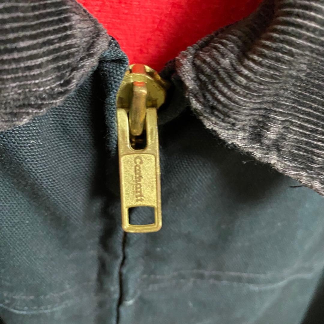 USA製 サンタフェジャケット カーハート ブラック ダック地 XXL