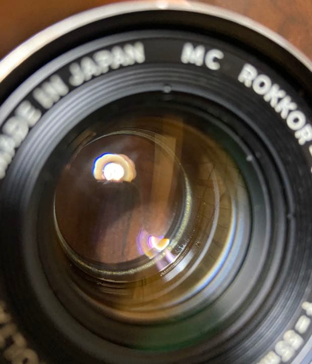 フィルムカメラ MINOLTA MC Rokkor pf 55mm f1.7