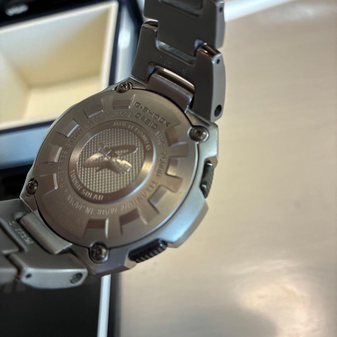 カシオCASIO G-SHOCK MR-G 電波ソーラ MRG-7600D