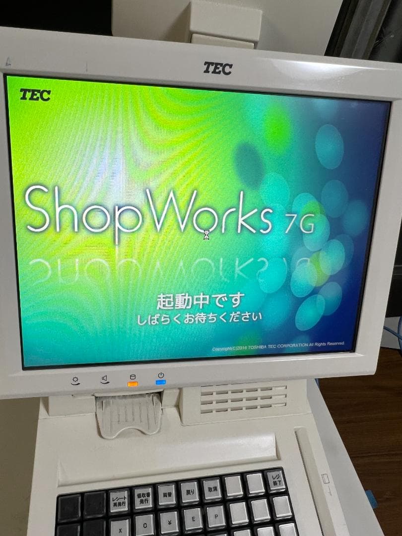 TEC POSレジ QT-100 ShopWork7G+VT-330 新紙幣対応