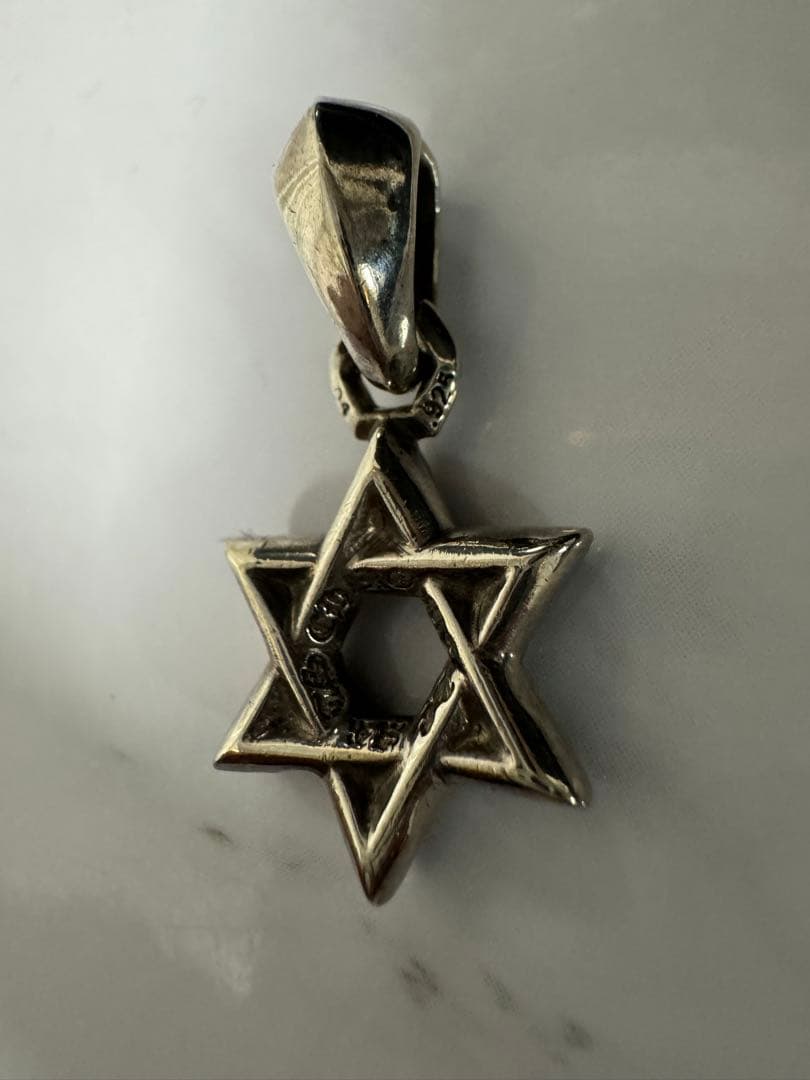 クロムハーツ　スターオブダビデチャーム　スモール