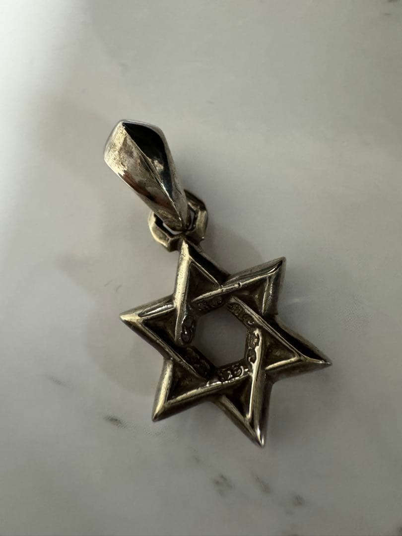 クロムハーツ　スターオブダビデチャーム　スモール