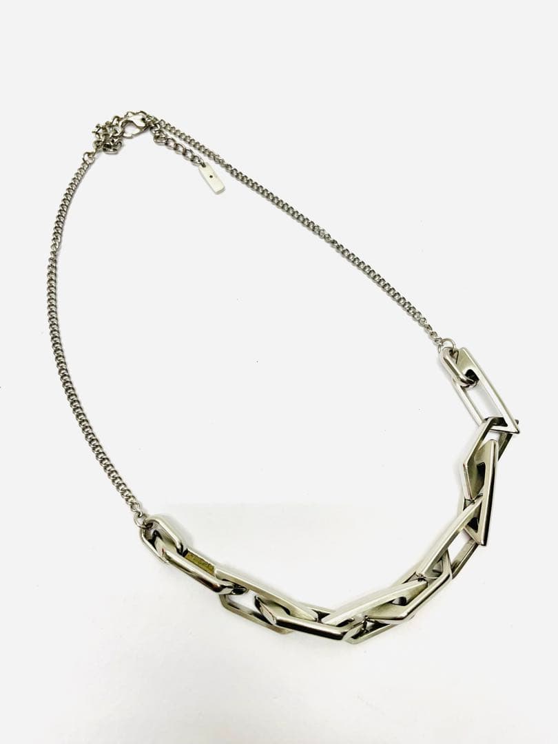 165★DIESEL ディーゼル ネックレス ロゴチェーンネックレス