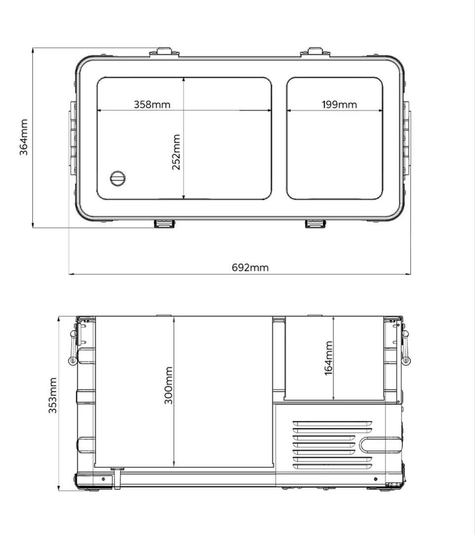 ICECO ポータブル冷蔵庫 35L 冷蔵・冷凍　新品未使用未開封
