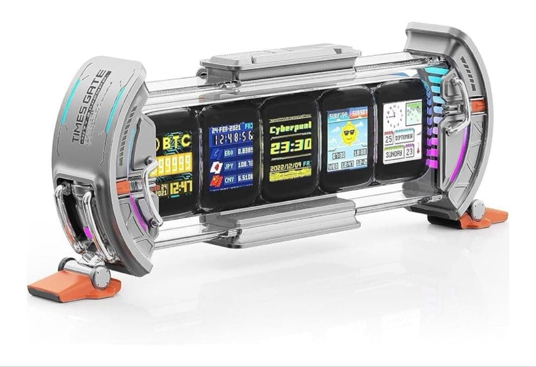 Divoom Times Gate 置き時計 デジタル ピクセルアート