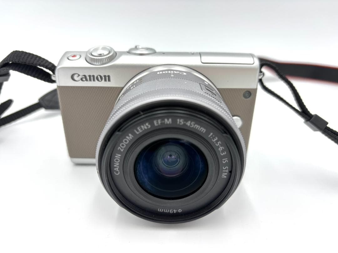 【稼動品/美品】デジタルカメラ　Canon　EOS　M100　ケース付き