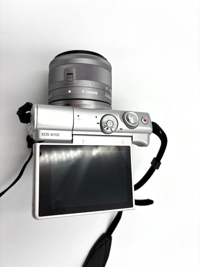 【稼動品/美品】デジタルカメラ　Canon　EOS　M100　ケース付き