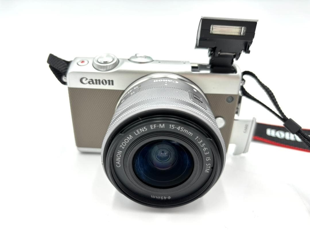 【稼動品/美品】デジタルカメラ　Canon　EOS　M100　ケース付き