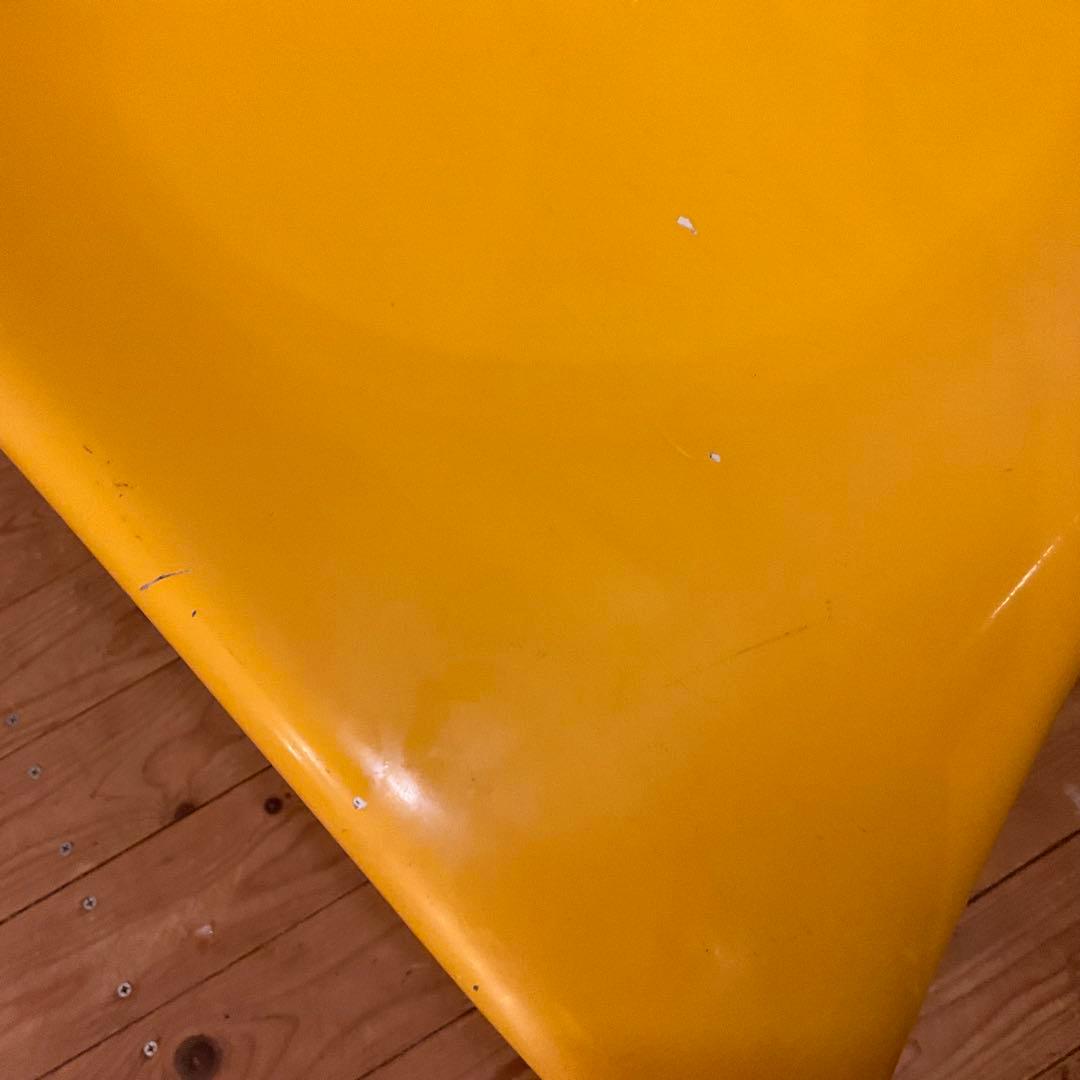 希少 パントンチェア クラシック リプロダクト？ 艶ありイエロー ビンテージ