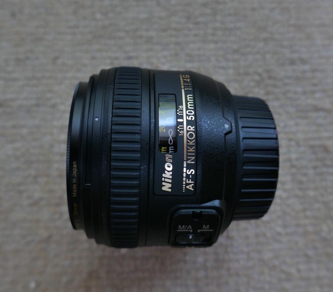 Nikon AF-S NIKKOR 50mm f/1.4G レンズ フルサイズ
